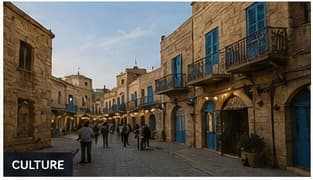 A real street view inside Sidon’s old souks